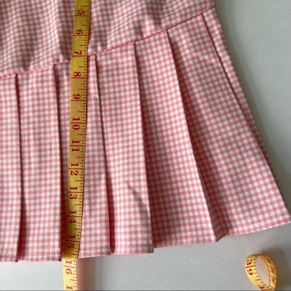SOLD NWT Nasty Gal Check Print Pleated Mini Skirt - Picture 7 of 7